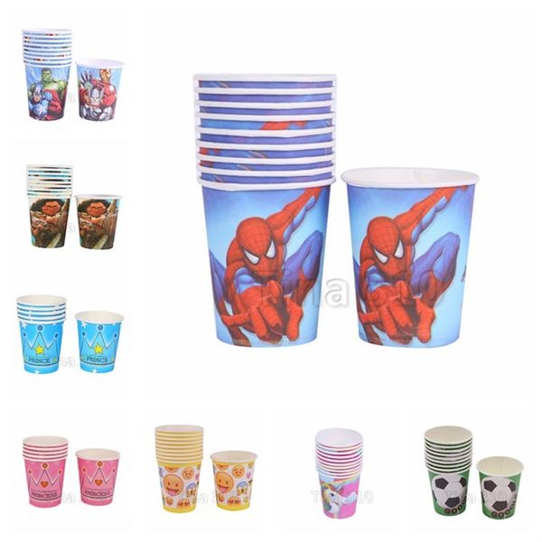 10pc/set disposable water cup licorne car 12 different patterns disposable water cup children's party supplies household water cup t3i5
10pc/set disposable water cup licorne car 12 different patterns disposable water cup children's party supplies household water cup t3i5