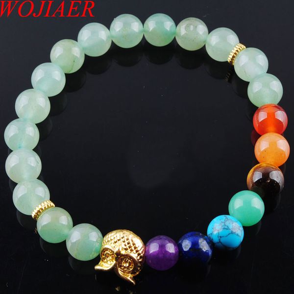 wojiaer 8mm aventurine stone round beads owl bracelets 7 chakra healing mala meditation prayer yoga women jewelry dk3243, Black
wojiaer 8mm aventurine stone round beads owl bracelets 7 chakra healing mala meditation prayer yoga women jewelry dk3243, Black