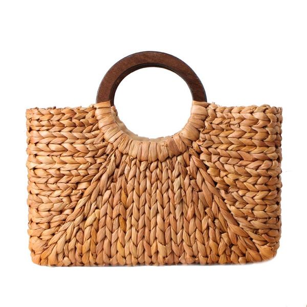 designer- women vintage rattan handbag female bohemian summer beach straw bags lady simple weave bag handmade casual large tote ss3032
designer- women vintage rattan handbag female bohemian summer beach straw bags lady simple weave bag handmade casual large tote ss3032