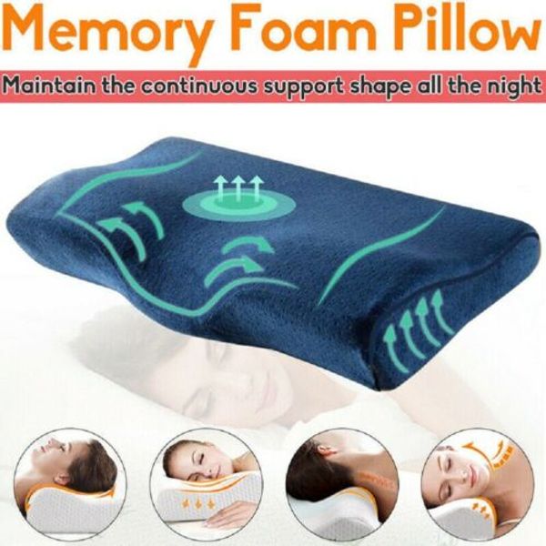 butterfly shap memory foam neck pillow slow rebound cervical health care soft neck cervical healthcare
butterfly shap memory foam neck pillow slow rebound cervical health care soft neck cervical healthcare