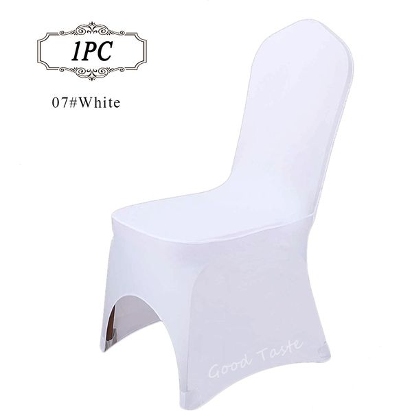 1pc/lot universal polyester white lycra spandex chair covers for weddings l decor party accessories event supply
1pc/lot universal polyester white lycra spandex chair covers for weddings l decor party accessories event supply