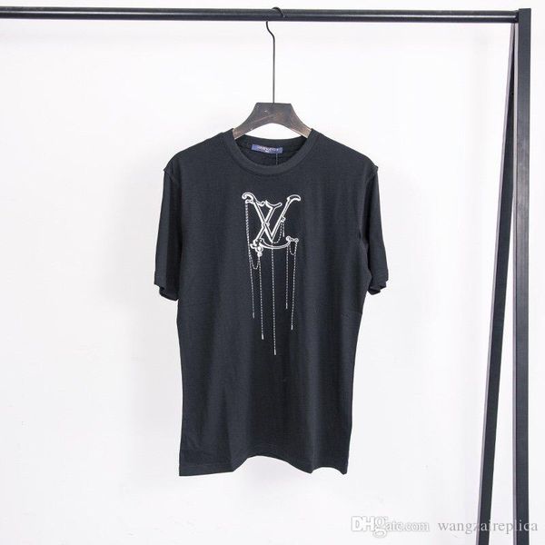 2020 new brands fashion luxury designer mens womens tshirt clothes summer oversized classic openwork logos necklaceprint 5.24, White
2020 new brands fashion luxury designer mens womens tshirt clothes summer oversized classic openwork logos necklaceprint 5.24, White