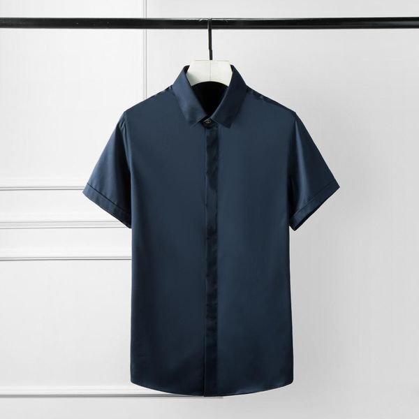 minglu mens shirts luxury solid color short sleeve men shirts camisa masculina plus size 3xl 4xl casual slim fit man shrits, White;black
minglu mens shirts luxury solid color short sleeve men shirts camisa masculina plus size 3xl 4xl casual slim fit man shrits, White;black