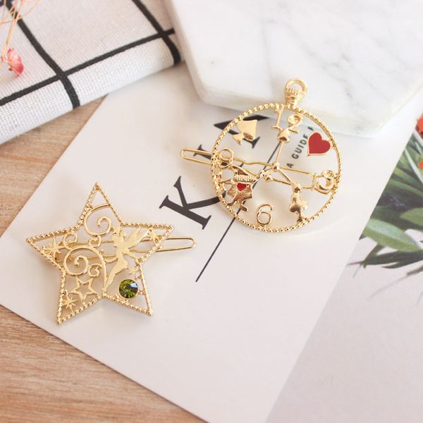 japanese fantasy anime alice in wonderland watches five-pointed star clip hairpin jewelry drop shipping
japanese fantasy anime alice in wonderland watches five-pointed star clip hairpin jewelry drop shipping