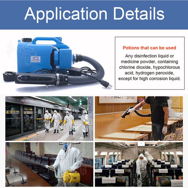 110v/220v 5l electric ulv cold fogger insecticide atomizer ultra low capacity disinfection sprayer mosquito killer ulv sprayer machine
110v/220v 5l electric ulv cold fogger insecticide atomizer ultra low capacity disinfection sprayer mosquito killer ulv sprayer machine