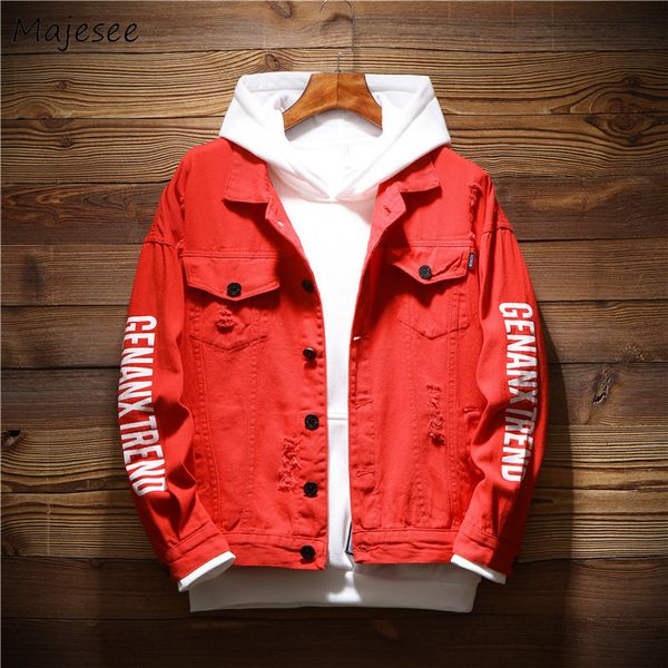 jackets men autumn thin single breasted letter printed harajuku coats mens korean style ulzzang slim pockets holes chic clothing, Black;brown
jackets men autumn thin single breasted letter printed harajuku coats mens korean style ulzzang slim pockets holes chic clothing, Black;brown