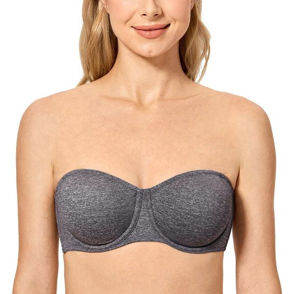 bras women's plus size non padded underwire convertible seamless strapless bra multiway, Red;black
bras women's plus size non padded underwire convertible seamless strapless bra multiway, Red;black
