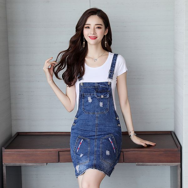 3xl new arrival distressed denim overall dress 2018 summer straps ripped sequin dress women plus size casual denim mini, Black;gray
3xl new arrival distressed denim overall dress 2018 summer straps ripped sequin dress women plus size casual denim mini, Black;gray