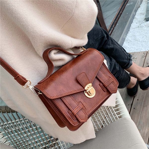 2020 women's handbag new korean shoulder bag fashion simple vintage women's messenger bag ladies hand bags tote bags purses
2020 women's handbag new korean shoulder bag fashion simple vintage women's messenger bag ladies hand bags tote bags purses