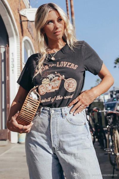 boho chic black graphic print rocker tee summer new t shirt women o-neck short sleeve t-shirt casual beach bohemian holiday seaside top
boho chic black graphic print rocker tee summer new t shirt women o-neck short sleeve t-shirt casual beach bohemian holiday seaside top