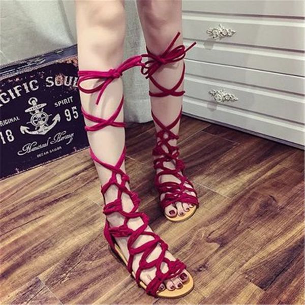 women sandals& boots low heels gladiator bandage t-strap tied fashion summer beach femme shoes, Black
women sandals& boots low heels gladiator bandage t-strap tied fashion summer beach femme shoes, Black