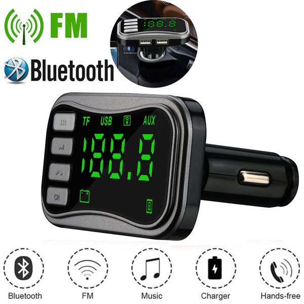 car kit handswireless bluetooth fm transmitter lcd mp3 playerdual usb charger car accessories handsauto fm modulator
car kit handswireless bluetooth fm transmitter lcd mp3 playerdual usb charger car accessories handsauto fm modulator