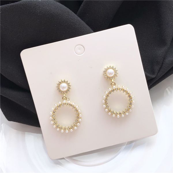 fashion statement circle pearl stud earrings 2020 geometric earrings for women modern female jewelry, Golden;silver
fashion statement circle pearl stud earrings 2020 geometric earrings for women modern female jewelry, Golden;silver