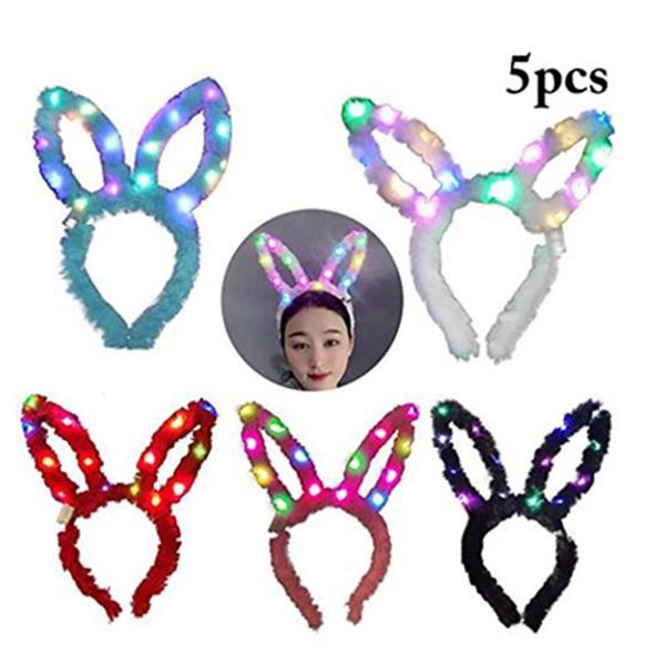 dsstyles 5pcs/set new style child headbands hair hoop fashion plush ear 14-led light up headband party headband, Slivery;white
dsstyles 5pcs/set new style child headbands hair hoop fashion plush ear 14-led light up headband party headband, Slivery;white