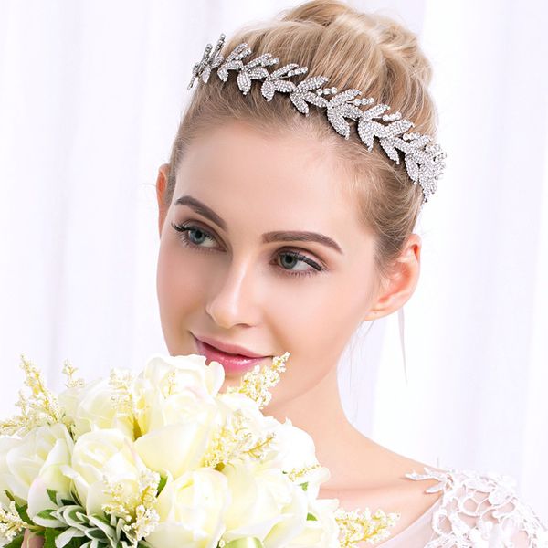 forseven luxury handmade silver leaf shape shiny rhinestone headband women hairband bridal wedding hair jewelry accessories jl, Golden;white
forseven luxury handmade silver leaf shape shiny rhinestone headband women hairband bridal wedding hair jewelry accessories jl, Golden;white