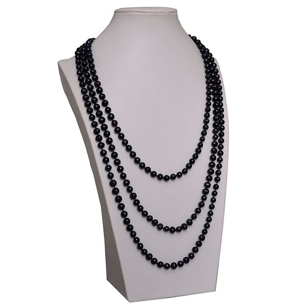 7-8mm щедрый и элегантный черный жемчуг ожерелье простой триламинарный ожерелье выводы 84inch оптовая продажа настроена для благородных женщ, Silver
7-8mm щедрый и элегантный черный жемчуг ожерелье простой триламинарный ожерелье выводы 84inch оптовая продажа настроена для благородных женщ, Silver