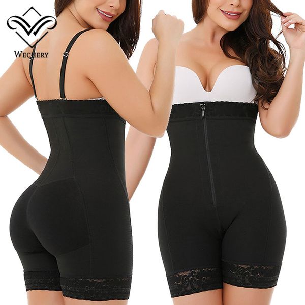 wechery plus size shaper women slimming bodysuit shapwear quality body shaper 5xl 6xl zipper underwear open crotch, Black;white
wechery plus size shaper women slimming bodysuit shapwear quality body shaper 5xl 6xl zipper underwear open crotch, Black;white