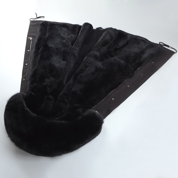 real fur parka men winter jacket real raccoon fur hooded coats lining jacket man coat, Tan;black