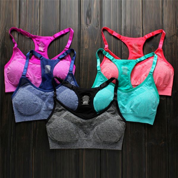 padded women sport bra underwear shirt fitness yoga activewear running training jogging gym athletic girls tank ye002, White;black
padded women sport bra underwear shirt fitness yoga activewear running training jogging gym athletic girls tank ye002, White;black
