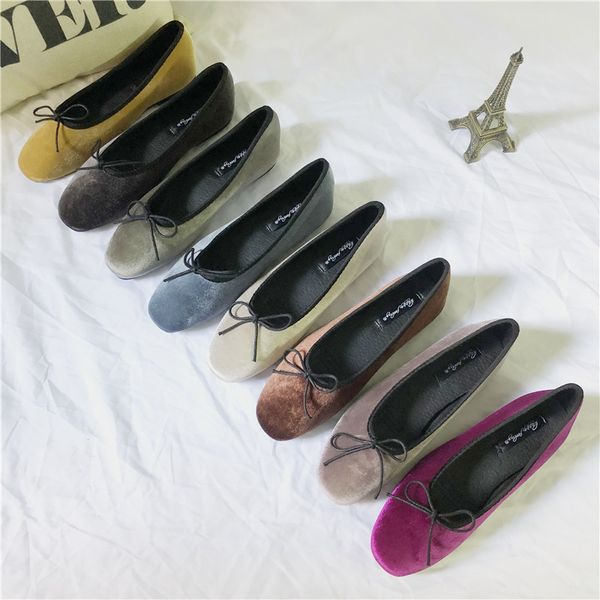 2019 square mouth shallow bow velvet silks and satins brown system ballet shoes comfortable flat bottom chicken rolls single shoe, Black
2019 square mouth shallow bow velvet silks and satins brown system ballet shoes comfortable flat bottom chicken rolls single shoe, Black