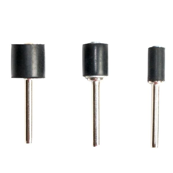 2pc/3pc drum sanding sanding bands 1/2 3/8 1/4 inch dremel nail drill accessories 2.35mm 3mm shank