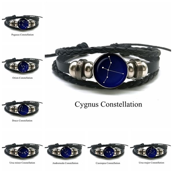 galaxy nebula planet buckle bracelet cygnus ursa major andromeda constellation p woven leather bracelet space jewelry, Golden;silver
galaxy nebula planet buckle bracelet cygnus ursa major andromeda constellation p woven leather bracelet space jewelry, Golden;silver