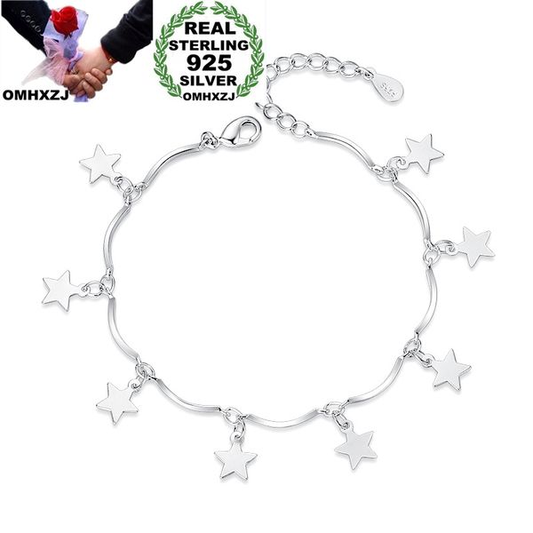 omhxzj wholesale european fashion woman girl party birthday wedding gift star pendant s925 sterling silver bracelet sz140, Golden;silver
omhxzj wholesale european fashion woman girl party birthday wedding gift star pendant s925 sterling silver bracelet sz140, Golden;silver