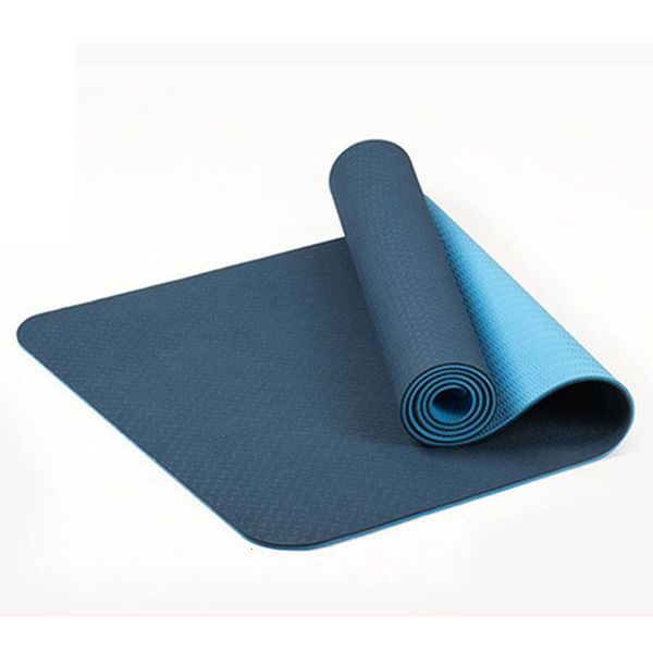 tpe two-color non-slip yoga mat 6mm sports mat 183x61cm gym home fitness tasteless mat blue
tpe two-color non-slip yoga mat 6mm sports mat 183x61cm gym home fitness tasteless mat blue