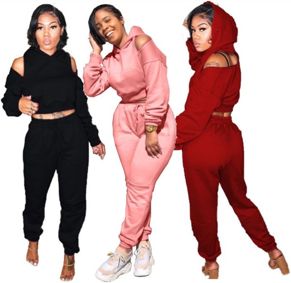 women hooded sweat suit two piece set hollow out hoodies leggings fall winter clothing fashion outfits casual slim jogging suit 2426, White
women hooded sweat suit two piece set hollow out hoodies leggings fall winter clothing fashion outfits casual slim jogging suit 2426, White