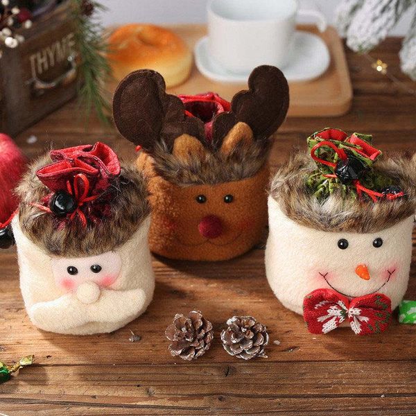 1pc christmas gift bags cotton pouch candy bag santa claus snowmen xmas gift bag drawstring candy container organizer
1pc christmas gift bags cotton pouch candy bag santa claus snowmen xmas gift bag drawstring candy container organizer