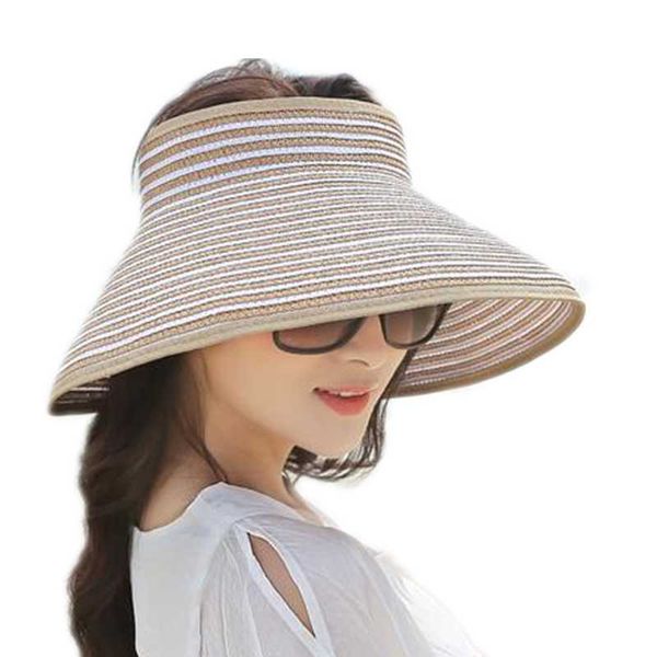 brand new spring summer visors cap foldable wide large brim sun hat beach hats for women straw hat wholesale chapeau, Blue;gray
brand new spring summer visors cap foldable wide large brim sun hat beach hats for women straw hat wholesale chapeau, Blue;gray