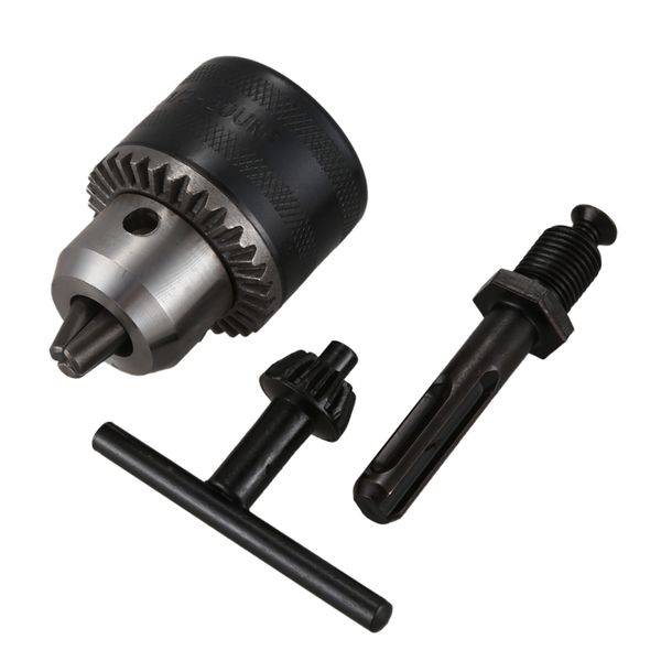 1/2"-20 unf mount 1.5-13mm capacity key drill chuck w sds plus shank
1/2"-20 unf mount 1.5-13mm capacity key drill chuck w sds plus shank