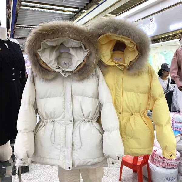 2019 new women winter short jacket mujer hooded parkas winter coat women loose parka fur collar cotton padded jackets, Black
2019 new women winter short jacket mujer hooded parkas winter coat women loose parka fur collar cotton padded jackets, Black