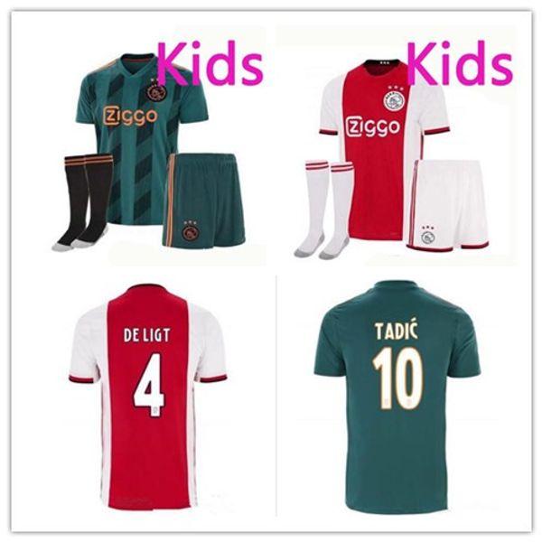 19 20 AJAX FC Kids DE JONG TADIC soccer jersey 2019 2020 boys DOLBERG HUNTELAAR ZIYECH football shirt Netherland voet uniforms
19 20 AJAX FC Kids DE JONG TADIC soccer jersey 2019 2020 boys DOLBERG HUNTELAAR ZIYECH football shirt Netherland voet uniforms