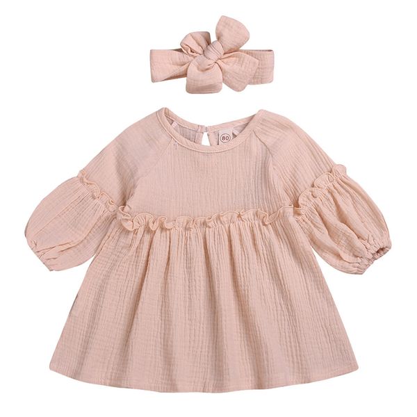 new fashion kids baby girls ruffled solid color princess party dress hair band sundress wholesale z4, Red;yellow
new fashion kids baby girls ruffled solid color princess party dress hair band sundress wholesale z4, Red;yellow