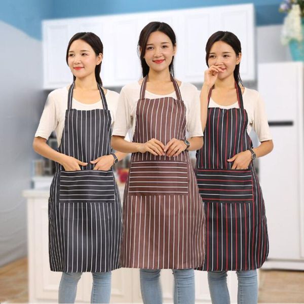 fashion brief water proof kitchen accessories pocket sleeveles stripe apron for kitchen restaurant
fashion brief water proof kitchen accessories pocket sleeveles stripe apron for kitchen restaurant