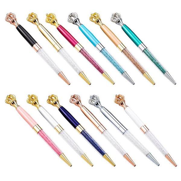 shining fashion crown ballpoint pen 0.7mm creative cute ballpen writing tools, Blue;orange
shining fashion crown ballpoint pen 0.7mm creative cute ballpen writing tools, Blue;orange