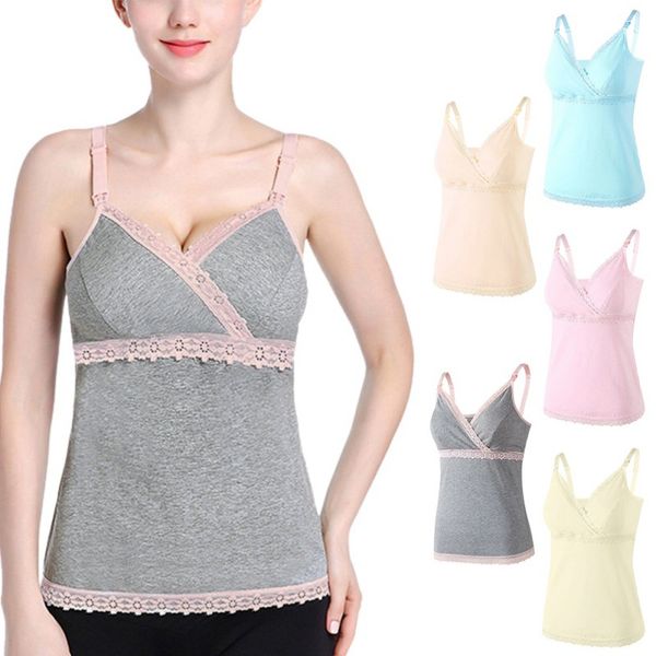 Maternity Camisole Lace Nursing Tank Tops Comfort Pregnant Women Wireless Camis Breastfeeding Vest Pregnancy ClothesHot
Maternity Camisole Lace Nursing Tank Tops Comfort Pregnant Women Wireless Camis Breastfeeding Vest Pregnancy ClothesHot