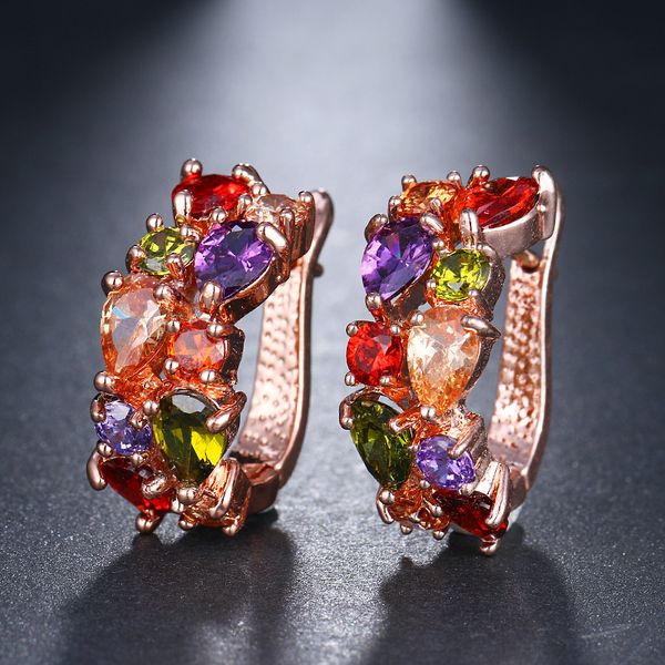 wholesale luxury rose gold earrings clip on ear cz cubic zircon ear studs 12 colors earrings for women girls, Silver
wholesale luxury rose gold earrings clip on ear cz cubic zircon ear studs 12 colors earrings for women girls, Silver