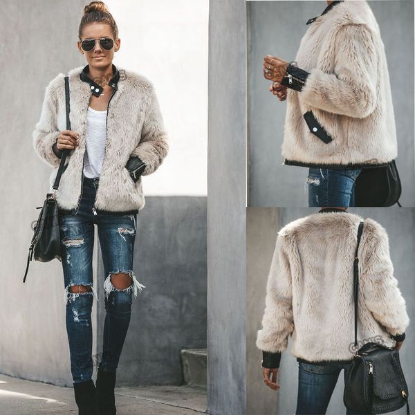 fur jackets 2019 new fashion women faux fur coat biker streetwear teddy bear pocket fleece jacket zip up outwear women clothes, Black;brown
fur jackets 2019 new fashion women faux fur coat biker streetwear teddy bear pocket fleece jacket zip up outwear women clothes, Black;brown