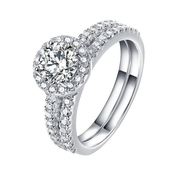 2 pcs solid 925 sterling silver women's wedding ring sets victorian style white cz stones classic jewelry for women, Golden;silver
2 pcs solid 925 sterling silver women's wedding ring sets victorian style white cz stones classic jewelry for women, Golden;silver