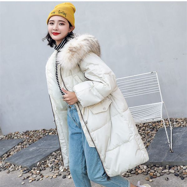 wjustforu hooded loose long outerwear women casual white duck down jacket outwear warm winter fashion down jacket slim female, Black
wjustforu hooded loose long outerwear women casual white duck down jacket outwear warm winter fashion down jacket slim female, Black
