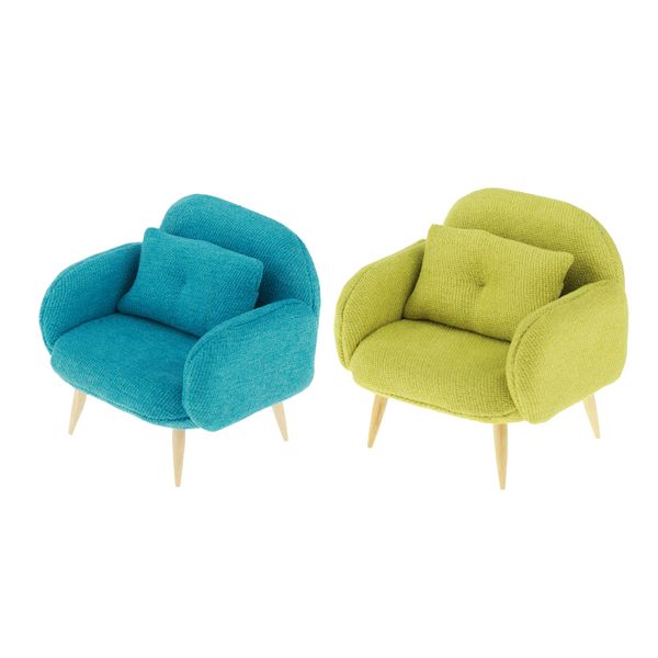 dollhouse miniature living room sofa chair 1:12 inch scale furniture 2pcs
dollhouse miniature living room sofa chair 1:12 inch scale furniture 2pcs