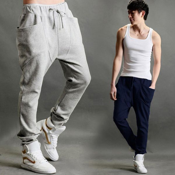 men's pants fashion mens harem in 3 colors casual elastic joggers for spring autumn daily outfits dancing sweatants, Black
men's pants fashion mens harem in 3 colors casual elastic joggers for spring autumn daily outfits dancing sweatants, Black