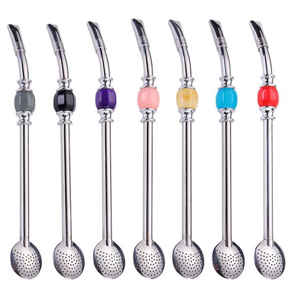 straw tube pipe spoon filter bombilla 304 stainless steel spoon straw with clean brush white box packing
straw tube pipe spoon filter bombilla 304 stainless steel spoon straw with clean brush white box packing