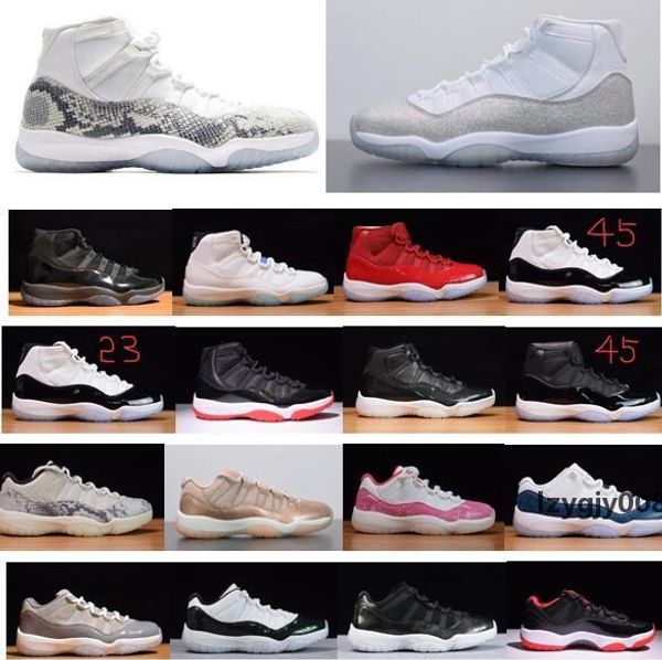 new 11s metallic silver cap and gown concord basketball shoes sneakers men women 11s midnight snakeskin tennis shoes with box
new 11s metallic silver cap and gown concord basketball shoes sneakers men women 11s midnight snakeskin tennis shoes with box