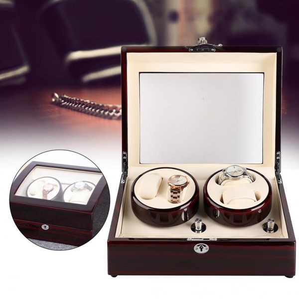 motor shaker watch winder holder display 4+6 automatic electric mechanical watch box 100-240v storage case b, Black;blue
motor shaker watch winder holder display 4+6 automatic electric mechanical watch box 100-240v storage case b, Black;blue