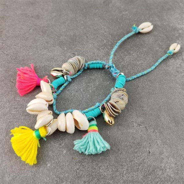boho jewelry women's bracelets bohemian colorful accessories handmade shells rubber beads pendant friendship strand bracelets, Black
boho jewelry women's bracelets bohemian colorful accessories handmade shells rubber beads pendant friendship strand bracelets, Black