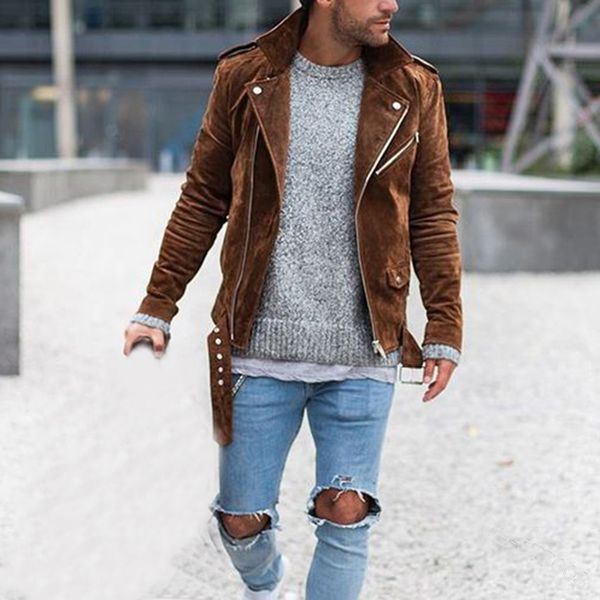 2019 casual men coat jacket autumn winter mens jackets and coats chaqueta hombre long sleeve lapel overcoat jaqueta masculino, Black;brown
2019 casual men coat jacket autumn winter mens jackets and coats chaqueta hombre long sleeve lapel overcoat jaqueta masculino, Black;brown