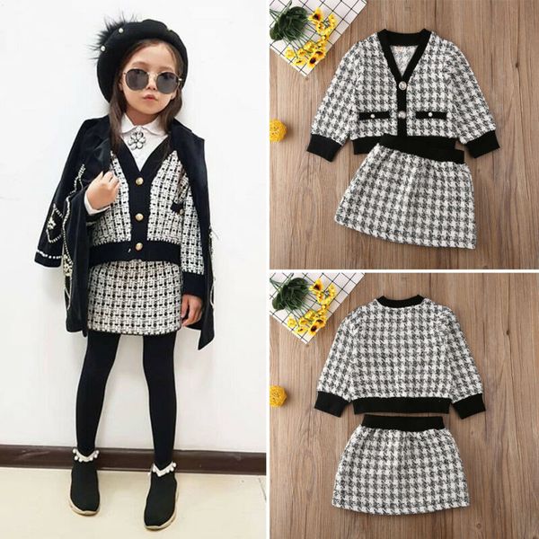2pcs winter warm kids baby girls vintage plaid v neck coat & tutu skirt party formal outfits clothes costume, White
2pcs winter warm kids baby girls vintage plaid v neck coat & tutu skirt party formal outfits clothes costume, White